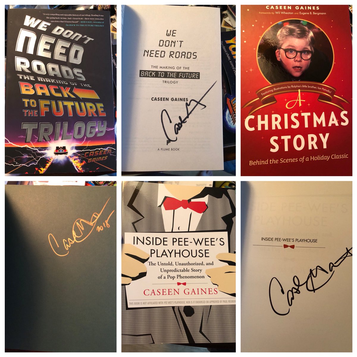 ThePAULIENYC's tweet photo. Met the great @caseengaines at @fanexpoboston his books are incredible. I highly recommend buying them. He’s currently at @officialfxc , if you’re there go meet him! #fxb2018 #fanexpoboston #peeweeherman #peeweesplayhouse #backtothefuture #bttf #achristmasstory #autograph https://t.co/TGturBOhd9