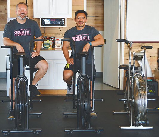 #SmallBusiness showcase: CrossFit Signal Hill sessions incorporate elements of gymnastics, aerobic exercise and weightlifting to mimic functional movements, co-owner Jaime Bigornia explained. “Everything you do here translates into real life,” he said: bit.ly/2wgt7pA