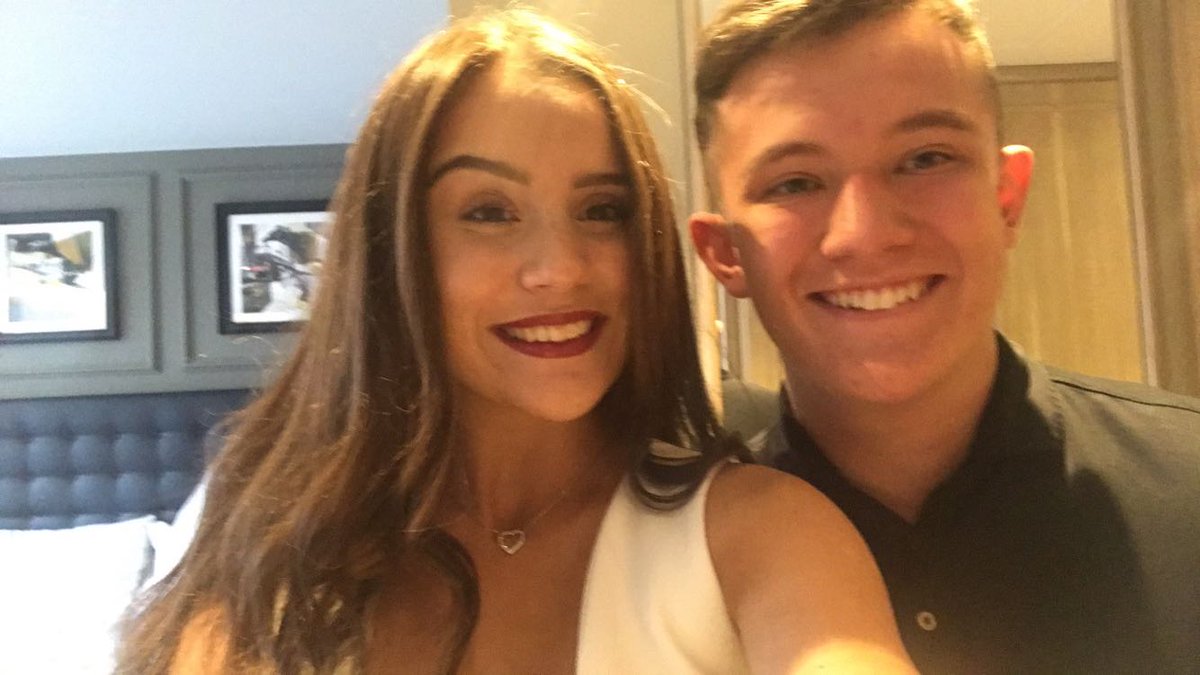 Gorgeous Gabs and the big fella ❤