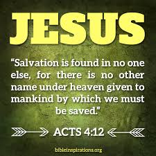Gospel Light Society on Twitter: "Neither is there #salvation in any other: for there is none other name under #heaven given among men, whereby we must be saved. - #Acts 4:12 #God #