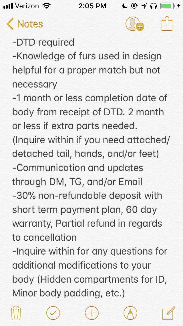 CuttleB0ne's tweet image. Happy #FursuitFriday I'm looking to take on one Plantigrade Body project with a short turnaround, ranged from $1.2-1.5K. I'm specifically looking to focus on intricate markings (spots/stripes/rosettes/etc.) If you or anyone you know might be interested, DM here. RTs appreciated!