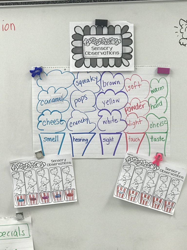 nayowell's tweet image. Using our senses as tools. Popcorn investigation @DeltonaLksElem @ramonita_ortiz1 @rjlucas28 #VCSscience