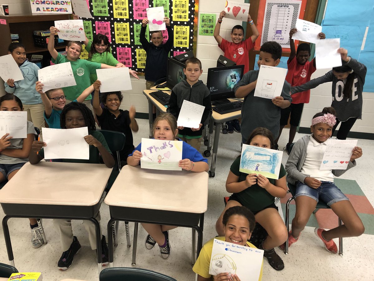 MsElliottiteach's tweet image. Week 3 is in the books! We love our donors from donorschoose.org and spending time learning and growing with one another. #classfamily #spiritbelieves @spiritbelieves