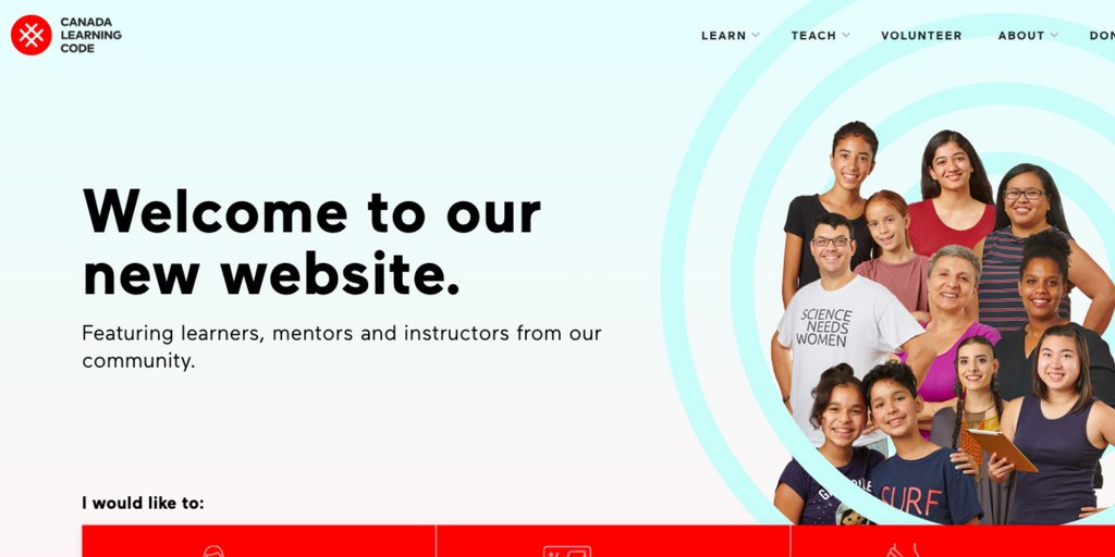 learningcode's tweet image. We're excited to announce our new website, designed to provide our community with ease in exploring our experiences and programs, access to resources, the ability to connect with our community, and more! 🎉 What are you waiting for? It's time to explore! canadalearningcode.ca