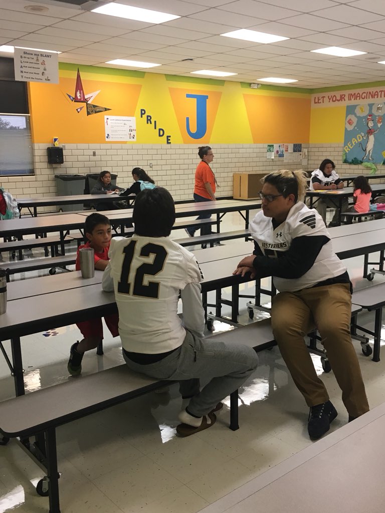 Game day welcoming committee!   Great job Westerners!  #rangeready