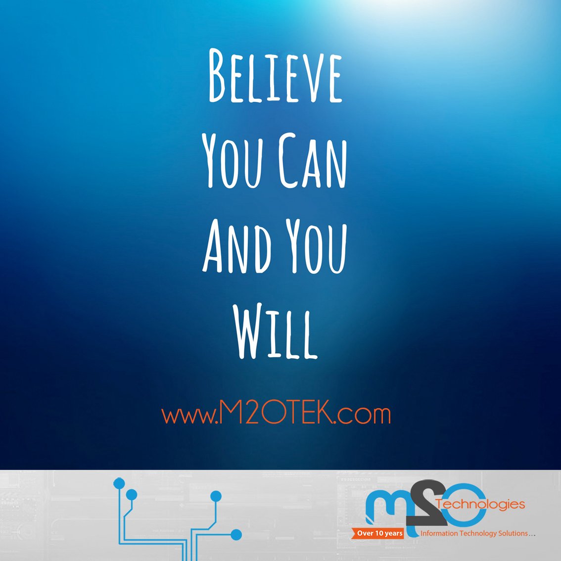 M2oTechnologies's tweet photo. BELIEVE YOU CAN AND YOU WILL.
.
#LetUsHelpYou #TechnologySolution #solution
.
.
.
#LetUsHelpYou #M2Otek #WeGotIT #YourInformationTechnologySolution #InformationTechnology #Techworld #technologies #IT #Orlando #Florida #M20 #TheM2OFamily #trending #tech #camera #cloud https://t.co/gzJNt8xK3C