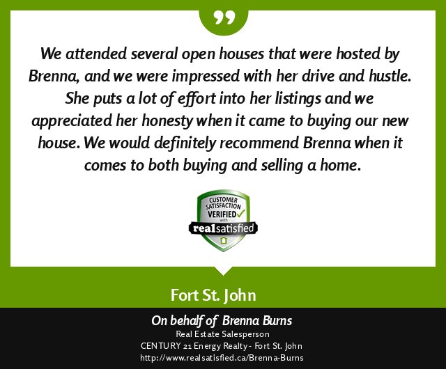 FSJRealtor's tweet image. realsatisfied.ca/Brenna-Burns via @realsatisfied