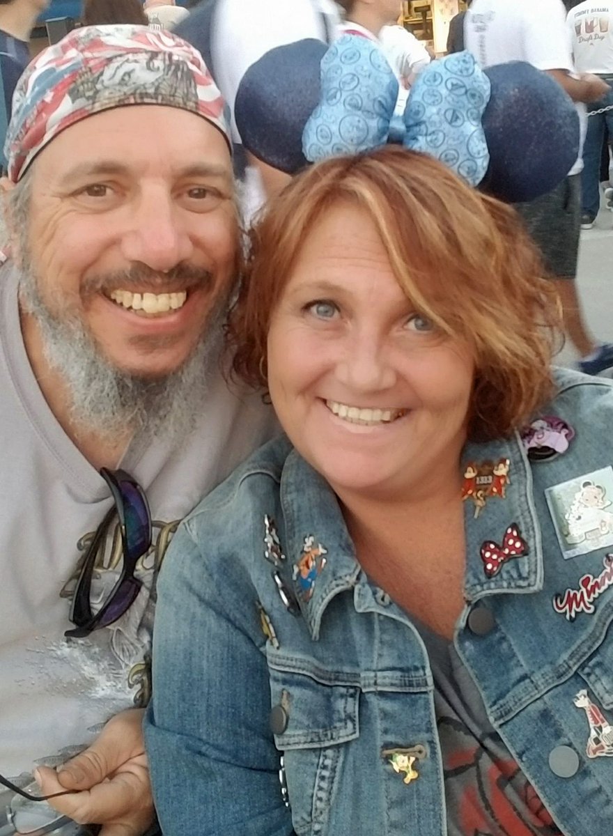 DawnMBeauS's tweet photo. Me and Hubby finding our inner child again at Disney World #emptynesters #midlife https://t.co/5Yw8vWzhUY