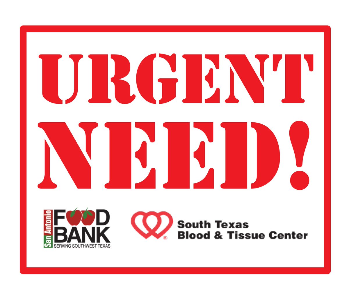 Cosa Human Services On Twitter Urgent Need The San Antonio Food