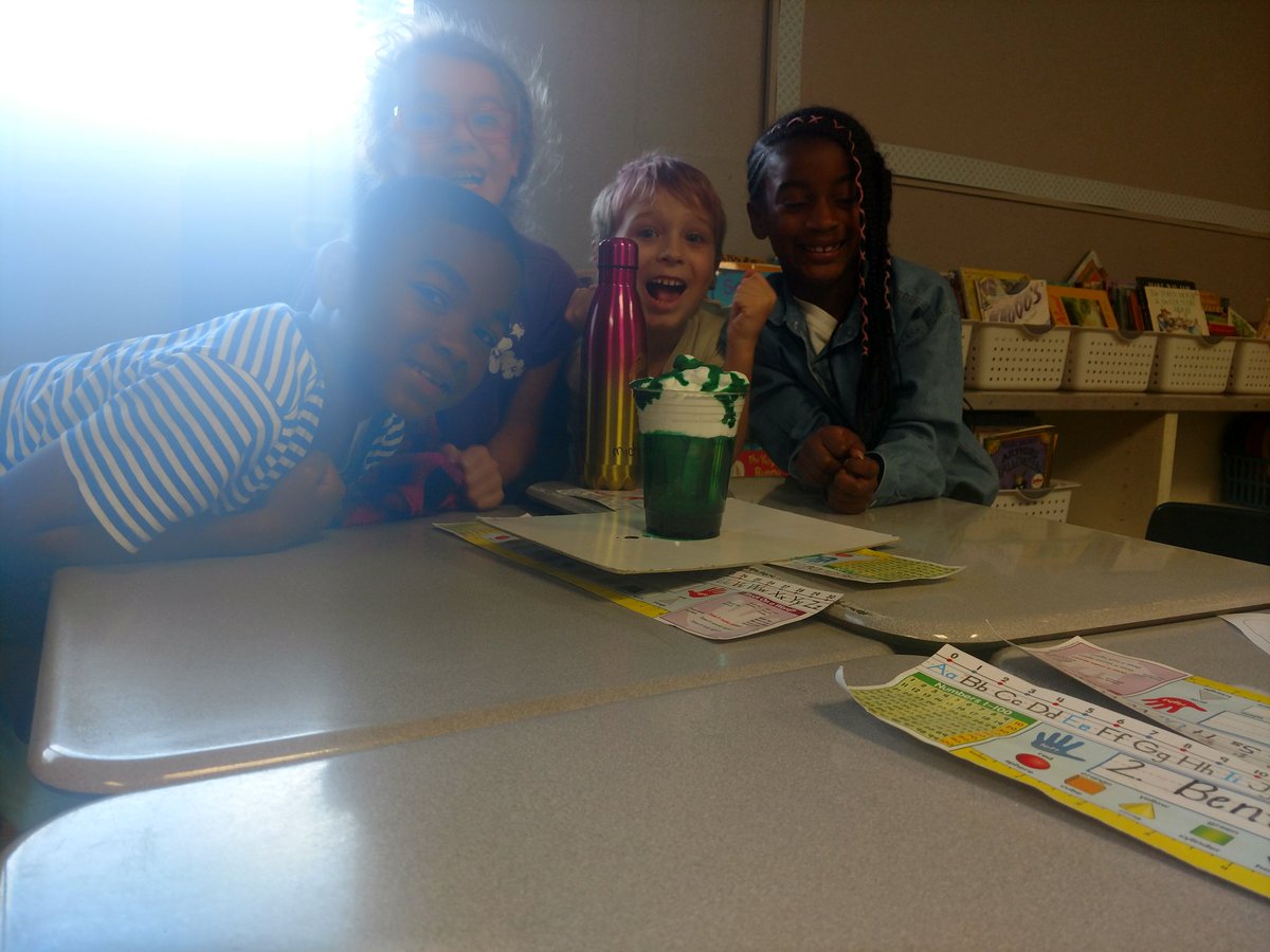 msfansher's tweet photo. Lots of being scientist today in Miss Fansher's class! We learned about the water cycle! #isdstrong #cloudinacup https://t.co/mPMg3EFIjF