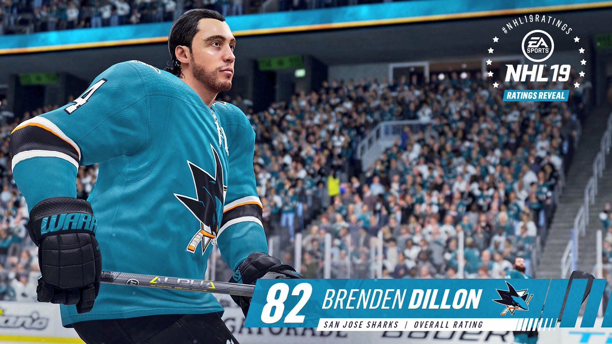 Don’t know how you did it but wish I could tame my hair like this to @EASPORTSNHL #MoreDippityDoo #NHL19Ratings