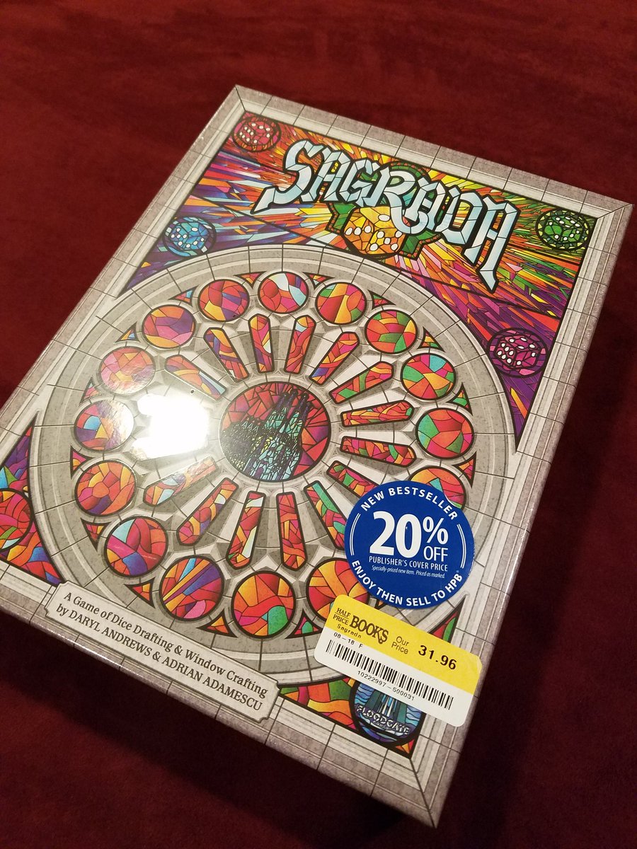 #Sagrada a bit more family friendly version of #RollPlayer