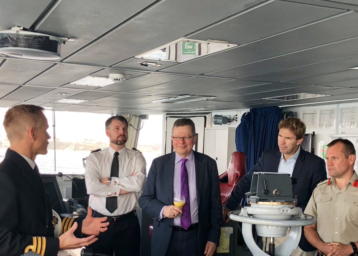 hmsdiamond's tweet photo. Honour to host @Tobias_Ellwood and @RAdmCGardner onboard @hmsdiamond along with many other friends of @RoyalNavy for Day 2 of @BmthAirFest. Special thanks to @HotRocksBMouth for some fabulous hosting of the Ship’s Company ashore. https://t.co/yVjyXwpZN8