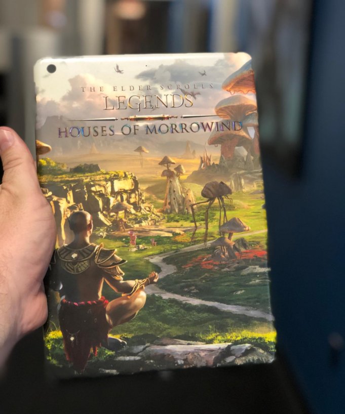Happy #BethesdaDays! Would you like to win an awesome #TESLegends-themed iPad so you can game in style? All you have to do is follow and RT this tweet! 

Full rules: beth.games/2PkS4rd
