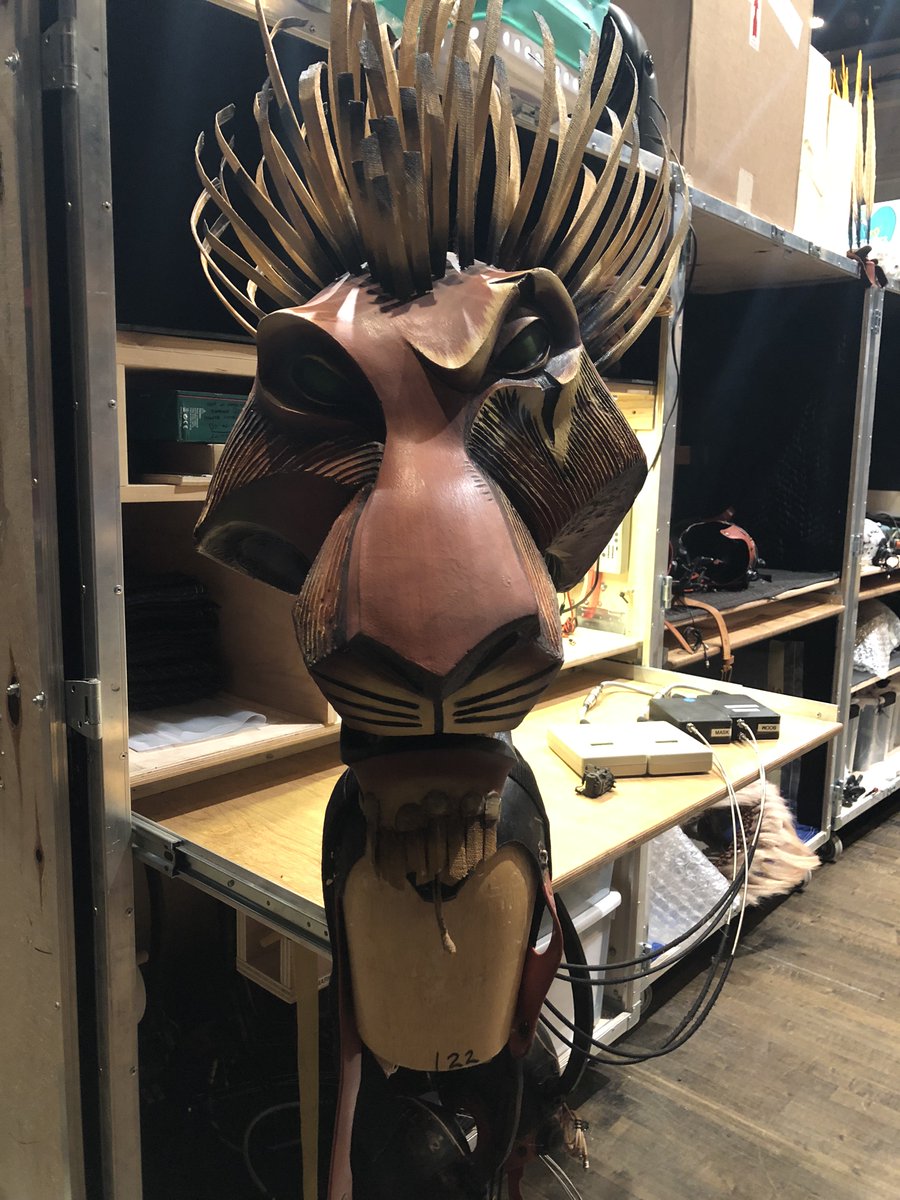 BlumenthalArts's tweet photo. GULP. Disney sure knows how to craft a villain. 🦁 BE PREPARED for another amazing weekend of performances of @thelionking at our Belk Theater! Who’s joining us?! #scar #lionking #bts #blumenthal25 https://t.co/VeVqwGyOgh