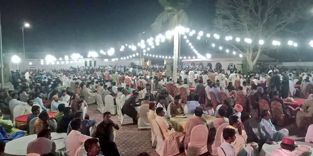 ExMPASindh's tweet photo. I- عید ملن پارٹی اور اظہار تشکر -I
Hope of district Jamshoro &amp; the real winner of PS-82 #Kotri @drsikandarshoro organized Eid Milan party in honor of peoples of kotri at village Haji Muhammad Siddique Shoro #kotri https://t.co/e3uI0Yq2cE