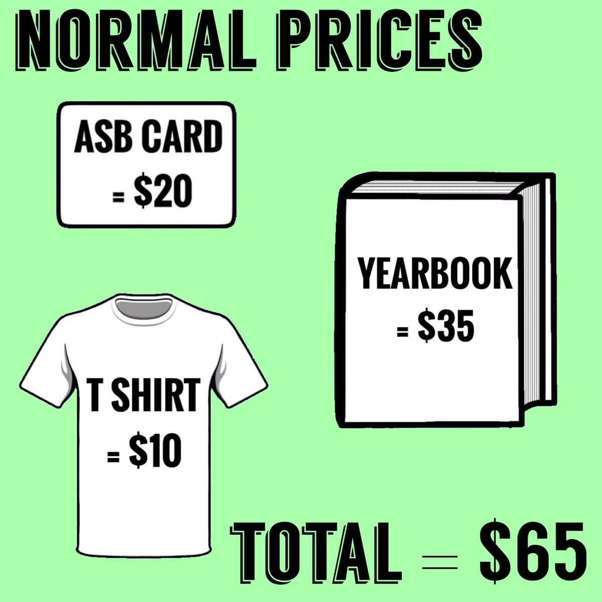 jlhscomets's tweet photo. Good news Comets!  ASB Packages are on sale still until next Friday 9/7!  Get them ASAP! 💰💸💵 https://t.co/6RnPKSvFtR