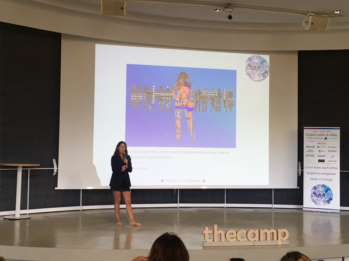 dominiquehadria's tweet image. Résolument brillante @aurelie Jean On ne code pas de la même façon, c’est le coeur qui code #biaisalgorithmiques. Les dérives de l’IA, c’est de la faute de toute la chaîne de production des biais, donc tout le monde ⁦@digital_ladies⁩ -#BoostCamp ⁦@thecampProvence⁩