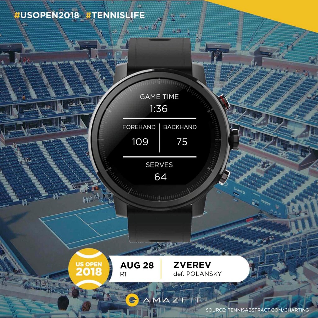 amazfit tennis