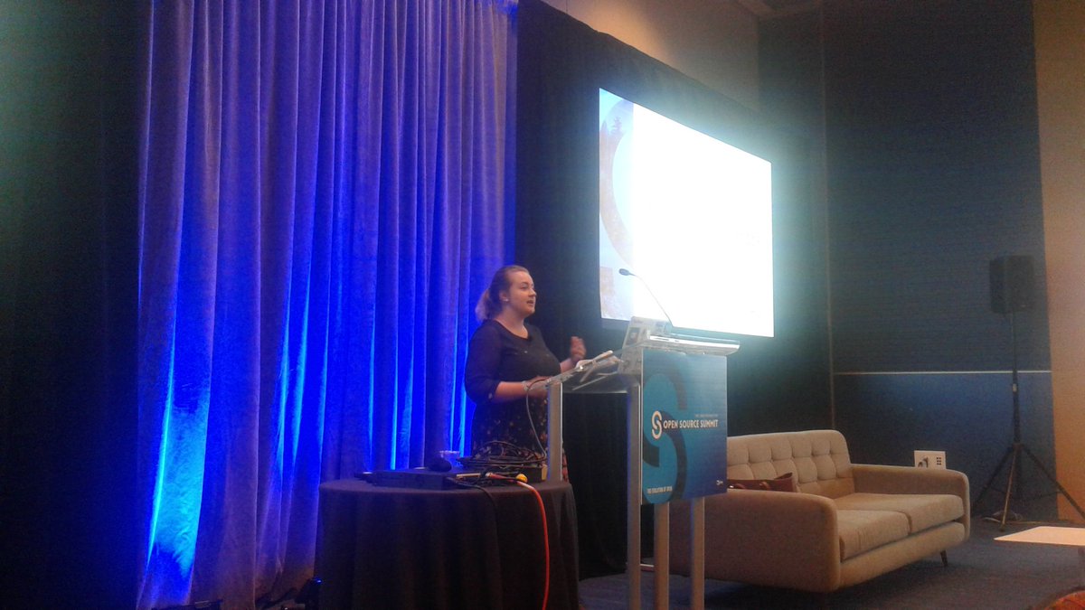 jrab66's tweet photo. Great Diversity and inclusion talk 👍 by @korachuta #OSSummit https://t.co/6hWKltqW8u