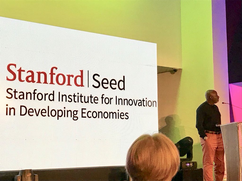 I gave a commencement speech in honour of the Stanford Seed fellows (3rd Cohort AFRICA Region) in Nairobi earlier this evening.  My belief in  a better future for our continent has been strengthened by the energy and optimism of these young African entrepreneurs. Very proud