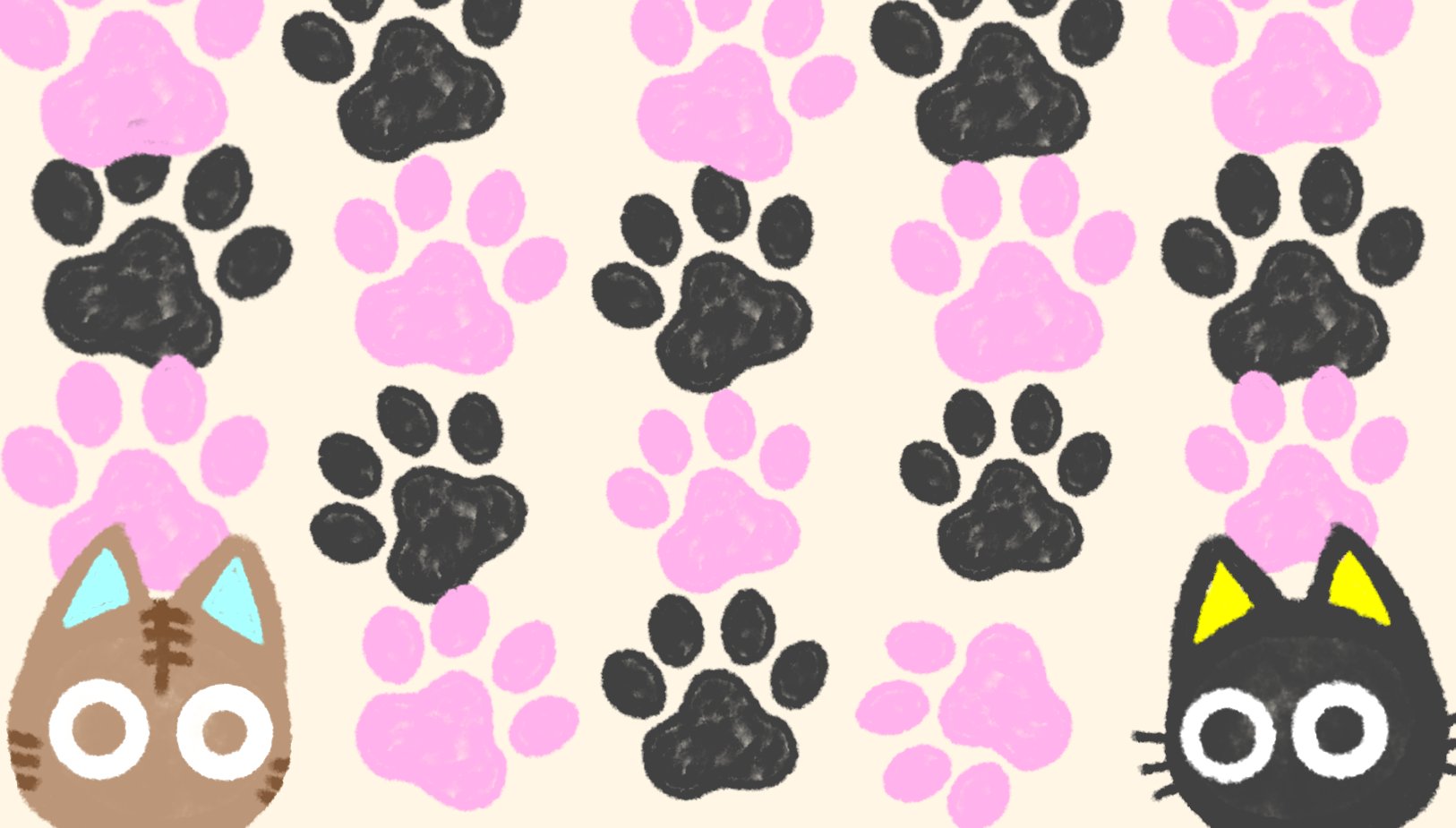 銀猫様 素材絵描きなvtuber Al Twitter フリーキーボード背景 Simejiとかで使えるやつ 肉球がいい感じにキーの位置に来ます ちょっとズレるけど T Co Ijr6mexa38 Twitter