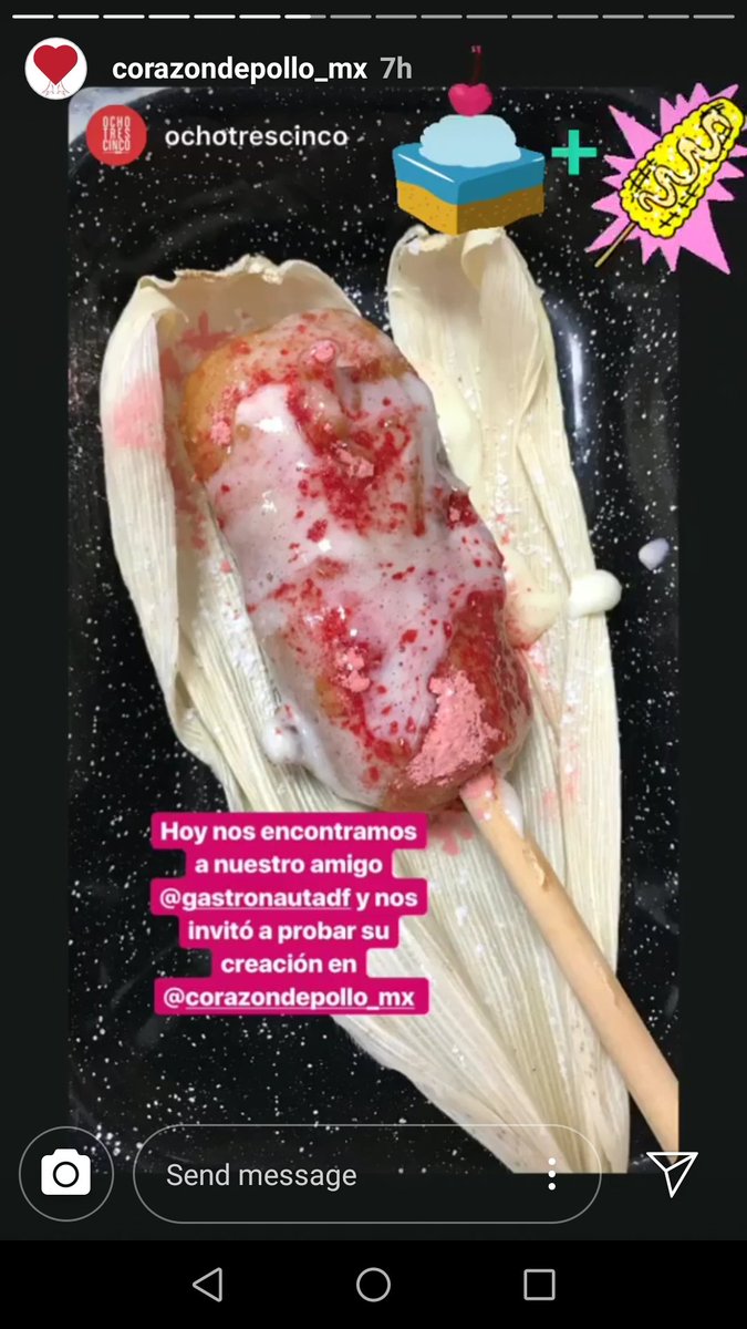 Gastronauta馃嵈 (@gastronautadf) on Twitter photo Tras muchas pruebas y 2 intensos d铆as, termina mi intervenci贸n en <a href="/Corazon_DePollo/">Coraz贸n De Pollo</a> y estoy MUY agradecido con todos uds que vinieron a probar nuestras locuras!
Gracias al equipo de 鈾ワ笍de馃悢por la oportunidad y confianza.
鈽濓笍NOMINO a <a href="/AntonioDeLivier/">Antonio de Livier</a> a que se eche un gallinazo! Tras muchas pruebas y 2 intensos d铆as, termina mi intervenci贸n en <a href="/Corazon_DePollo/">Coraz贸n De Pollo</a> y estoy MUY agradecido con todos uds que vinieron a probar nuestras locuras!
Gracias al equipo de 鈾ワ笍de馃悢por la oportunidad y confianza.
鈽濓笍NOMINO a <a href="/AntonioDeLivier/">Antonio de Livier</a> a que se eche un gallinazo!