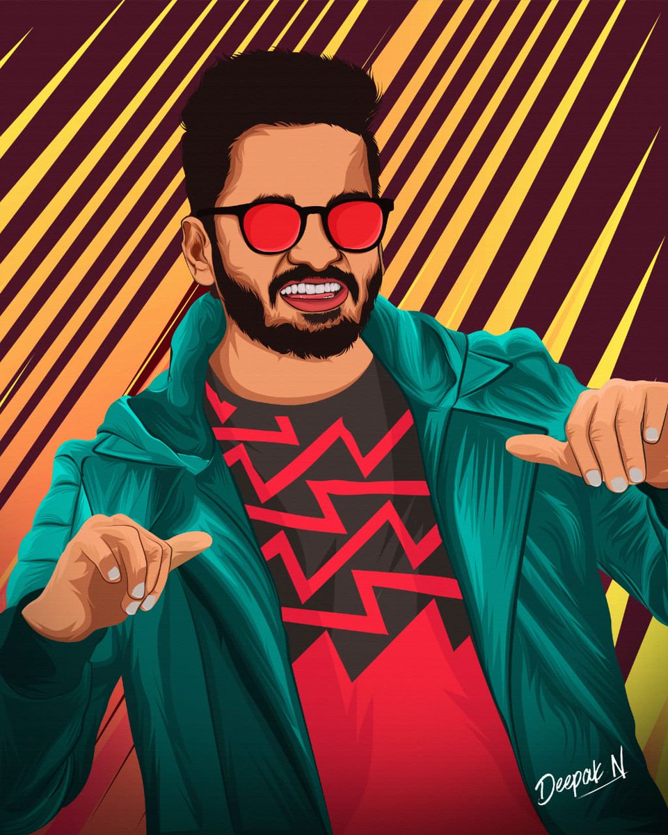 Actor_Santhanam's tweet photo. Nice Illustrator design work by a #SantaFan #Deepak 😍 🔥🔥🔥👌 @iamsanthanam https://t.co/sd8cp9svqT