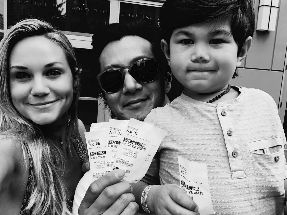 Will Yun Lee I Knew The Only Way I Was Going To See Crazyrichmovie Was By Bringing Little Man Unfortunately He Was Expecting Talking Dogs Amp Flying Dragons So We Made