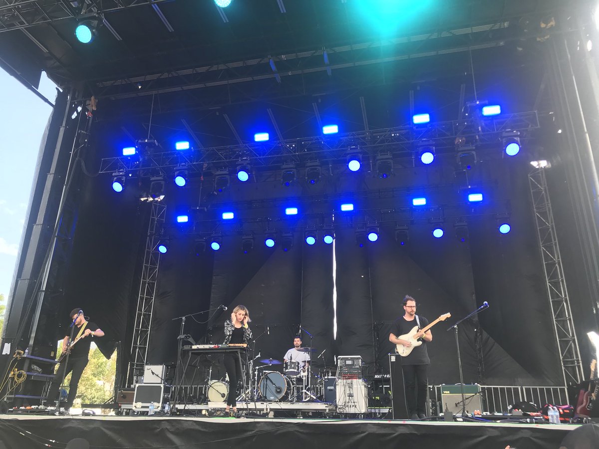 VeloramaFest's tweet photo. @wildermissband is killing it! https://t.co/JVR7tRCC9s