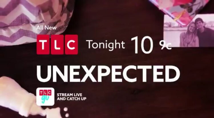 EasternTV's tweet image. Tonight don’t miss an all new episode of #Unexpected airs on @tlc at 10/9c