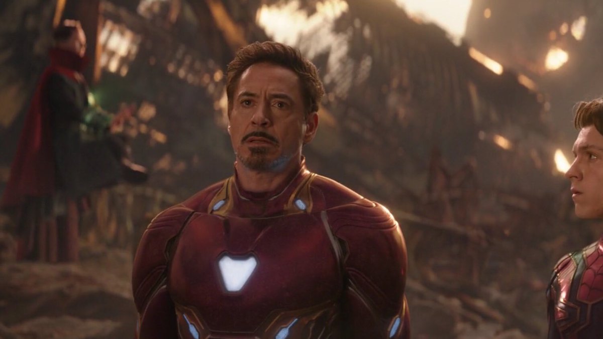 RespectBrie's tweet photo. Tony's face in this Scene 😂😂 https://t.co/O0tPWIHRPK