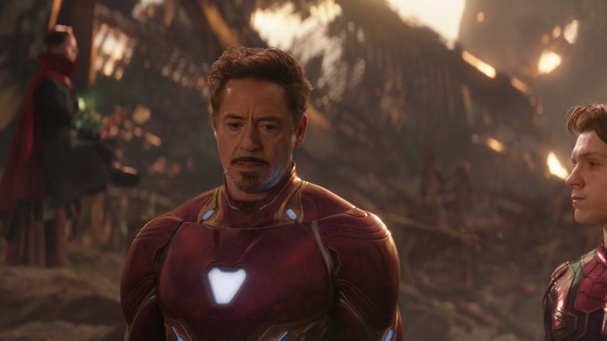 RespectBrie's tweet photo. Tony's face in this Scene 😂😂 https://t.co/O0tPWIHRPK
