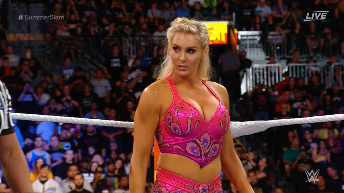CFlairdotcom's tweet image. @MsCharlotteWWE looks simply Stunning tonight #Summerslam