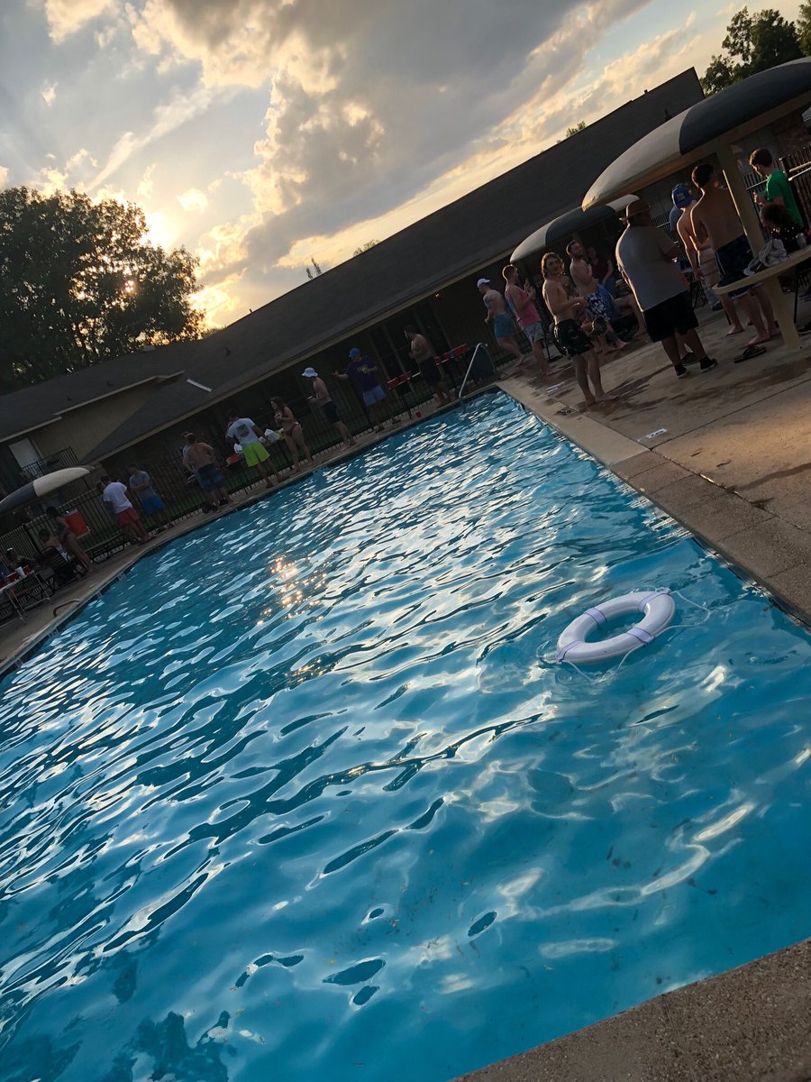 Pool party getting cranked up. Come out to Orleans square and get lit with us