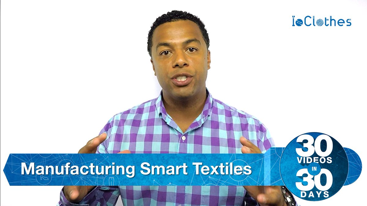 30 in 30: Manufacturing Smart Textiles (Day 28)
How do we modernizing the manufacturing process in textiles to align with electronic device standards of assembly and performance?
JOIN THE CONVERSATION:
ioclothes.com/forums/manufac…

#smartclothes #digitalfactory #IoT #smartfootwear