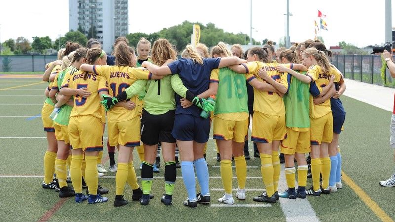queensgaels's tweet photo. Women's Soccer Claim Old Four Tournament Title, Men split weekend 1-1  https://t.co/zUpsduvkk4 https://t.co/Z5q27uicHe