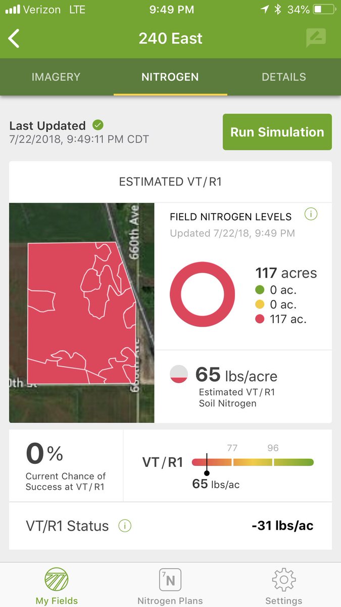 Reid Olson (@reidjolson) on Twitter photo Scouted some Nitrogen trials today. Rescue Nitrogen looks to be paying big dividends in 2018. Y-Dropped N+S on July 16th. Glad we have tools to help make decisions! @EncircaServices <a href="/PioneerSeeds/">Pioneer Seeds U.S.</a> Scouted some Nitrogen trials today. Rescue Nitrogen looks to be paying big dividends in 2018. Y-Dropped N+S on July 16th. Glad we have tools to help make decisions! @EncircaServices <a href="/PioneerSeeds/">Pioneer Seeds U.S.</a>