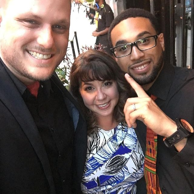 debbdoodles's tweet photo. First episode of Chicago Talent TV airs tonight on Facebook. Below is my business partner Matthew along with one of my cast mates Tony Amos. https://t.co/vUskVrOtXI https://t.co/7OzVwgtpMH