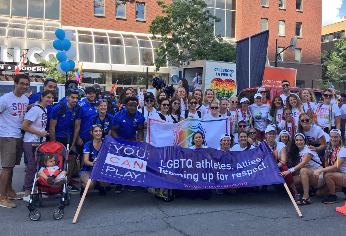 #IMFC a participé aux festivités de la @FierteMTLPride aujourd'hui. We were there today.   #FierteMTL #PrideMTL https://t.co/hWWzB5Olh0