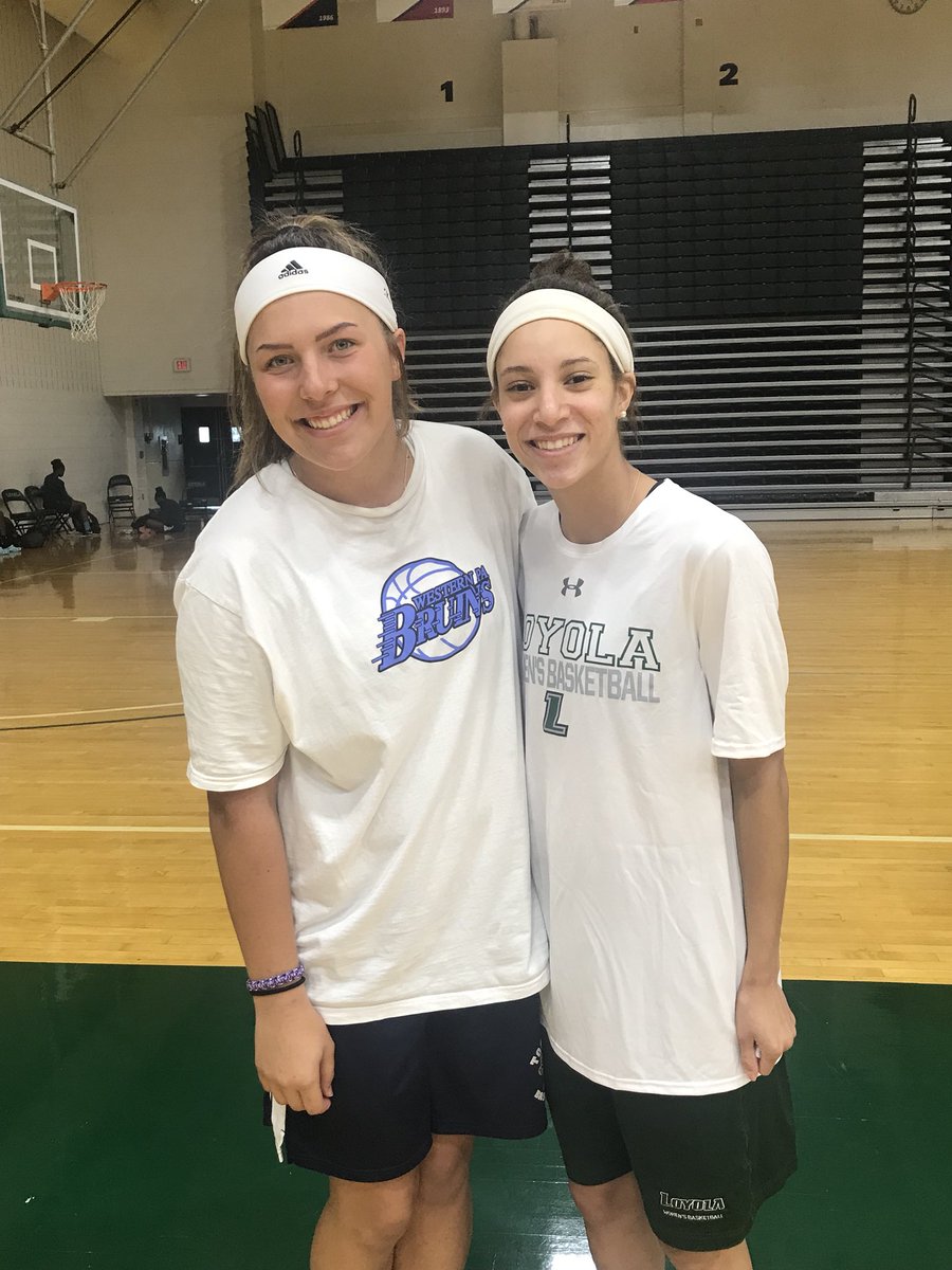 #BruinsNation @jord_kauffman got to see and learn from a former Bruin today, Laryn Edwards!  Got to see her play many times at Bruin practice and at Hampton High school!! ,  @LoyolaWBB @BruinsAAU2020 @PaulZeise #bruinsfamily