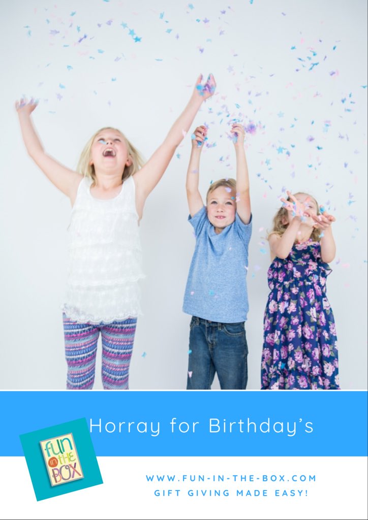 Tired of making lists? Planning birthday parties for our kids can be a lot of work. Let us make your gift giving easy with our convenient and fun Birthday Boxes. #coolstuff4kids #birthdaykids #giftgiving #nolamegifts #ideasforrelatives #subscriptionbox