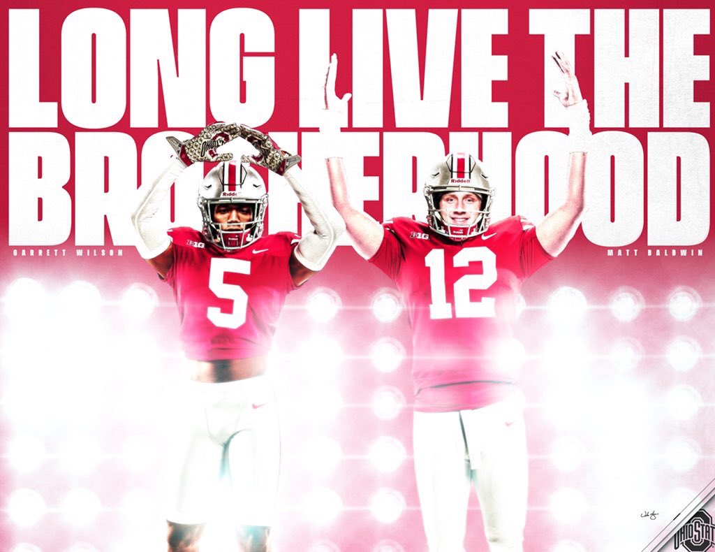 GarrettWilson_V's tweet photo. In honor of my boy getting back to 100% soon. Long Live the Brotherhood... @matthewb_12 https://t.co/WhX9MrW4YG