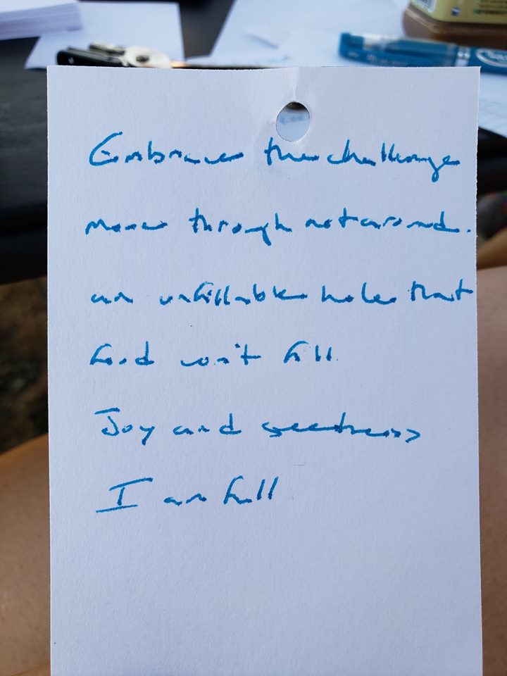 SarahFMcD's tweet photo. The Tactical Urbanists wrote poetry with new friends at #OpenStreetsCorvallis Corvallis #thesummergamescorvallis @trpcorvallis https://t.co/K9KfjIfyZg