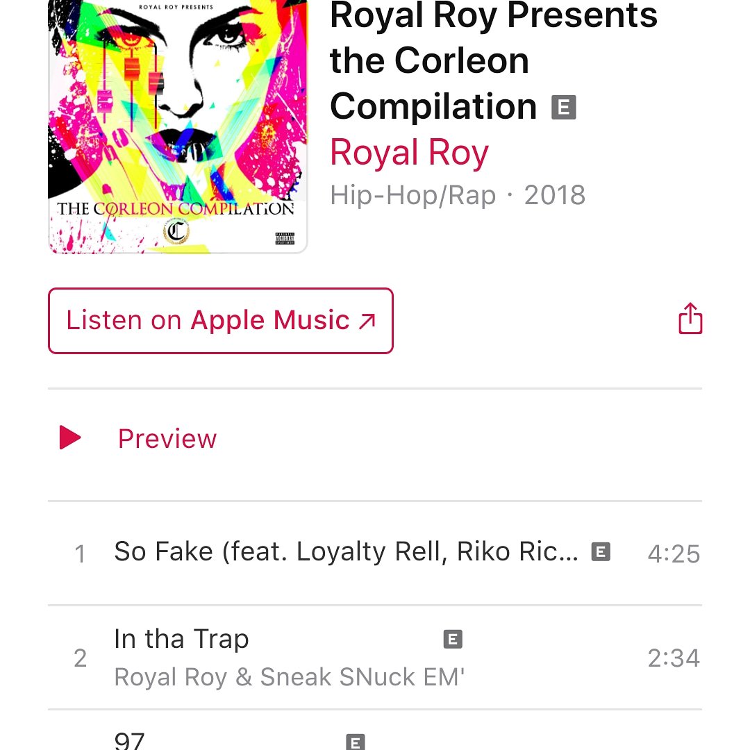 RoyalRoy401's tweet photo. I'm chilling listening to a VIBE #Corleon #Royalroy @UncleRUSH @QuincyDJones @EricBandRakim @defjam @UMG https://t.co/1D0YDhaLL2