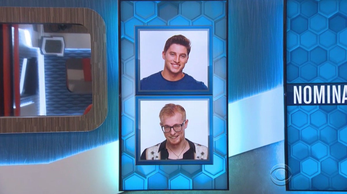 MagzWest's tweet photo. Fessy has nominated Brett and Scottie for eviction #BB20 https://t.co/8euWsX0XMp