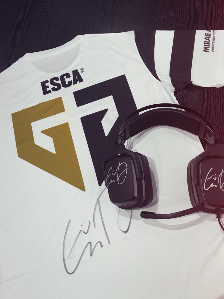 GenG's tweet photo. [ Goodbye, EscA ] https://t.co/3Www8msik0