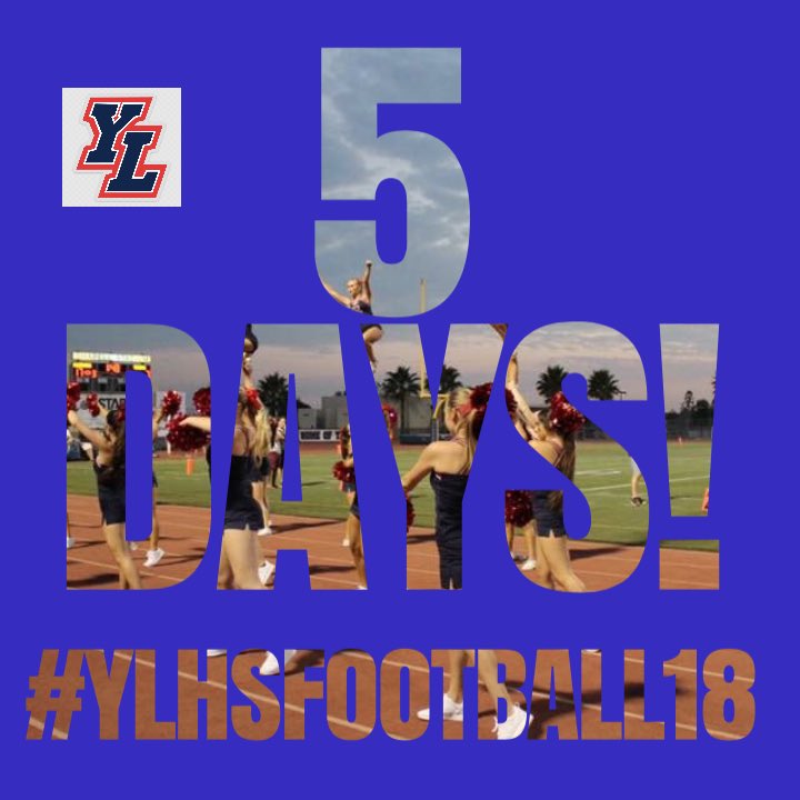 YLHSCheerSong's tweet photo. Our countdown has begun!  5 days....Until Friday Night lights!! So excited to be on the sidelines Cheering on @ylhsfootball 🏈🐎📣🎶 #weareyorbalindamustangs #ylhsfootball18 🏈#gomustangs 🐎#ylhscheerandsong 🎶📣#fridaynightlights ✨ https://t.co/VpsqheipD3