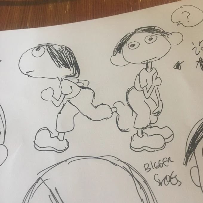 Sketches from a comic in progress ?  #comic 