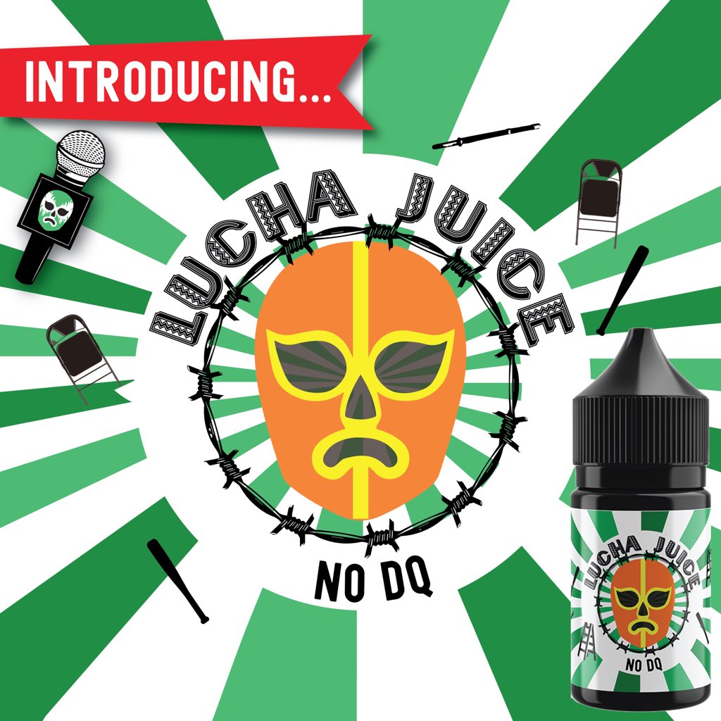 LuchaJuice's tweet photo. If only this PPV was No DQ like our brand new juice! #SummerSlam https://t.co/DXLMjLSNtO